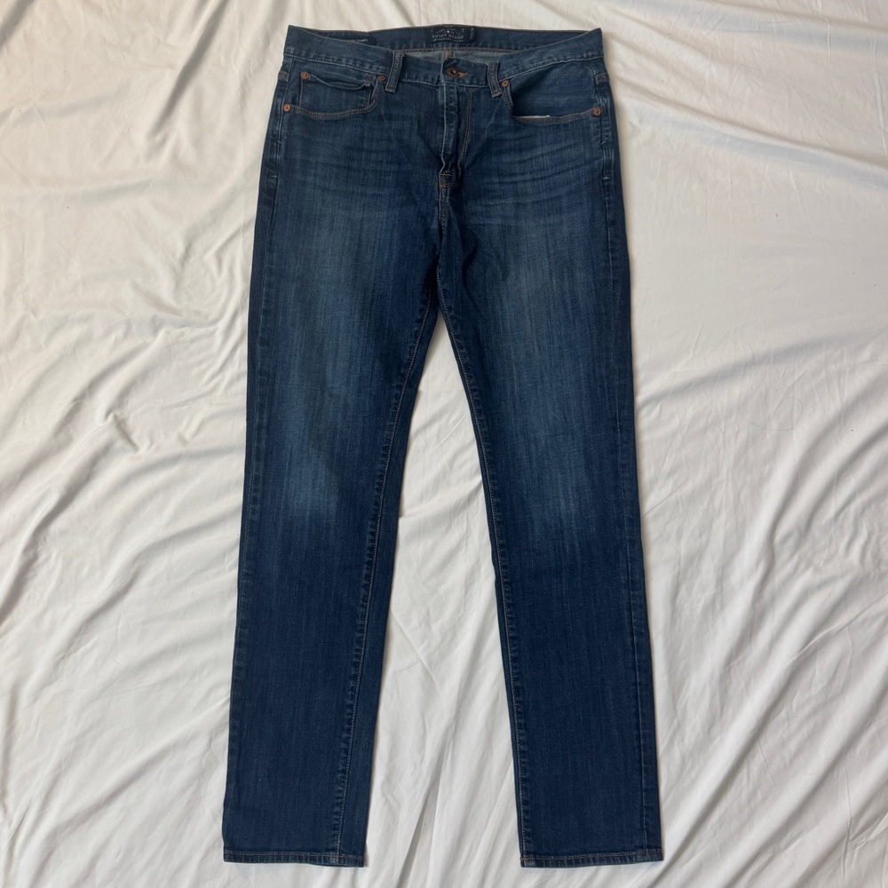 Men's Vintage Lucky Brand Classic Blue Skinny Jeans, 32 x 32, Lucky You
